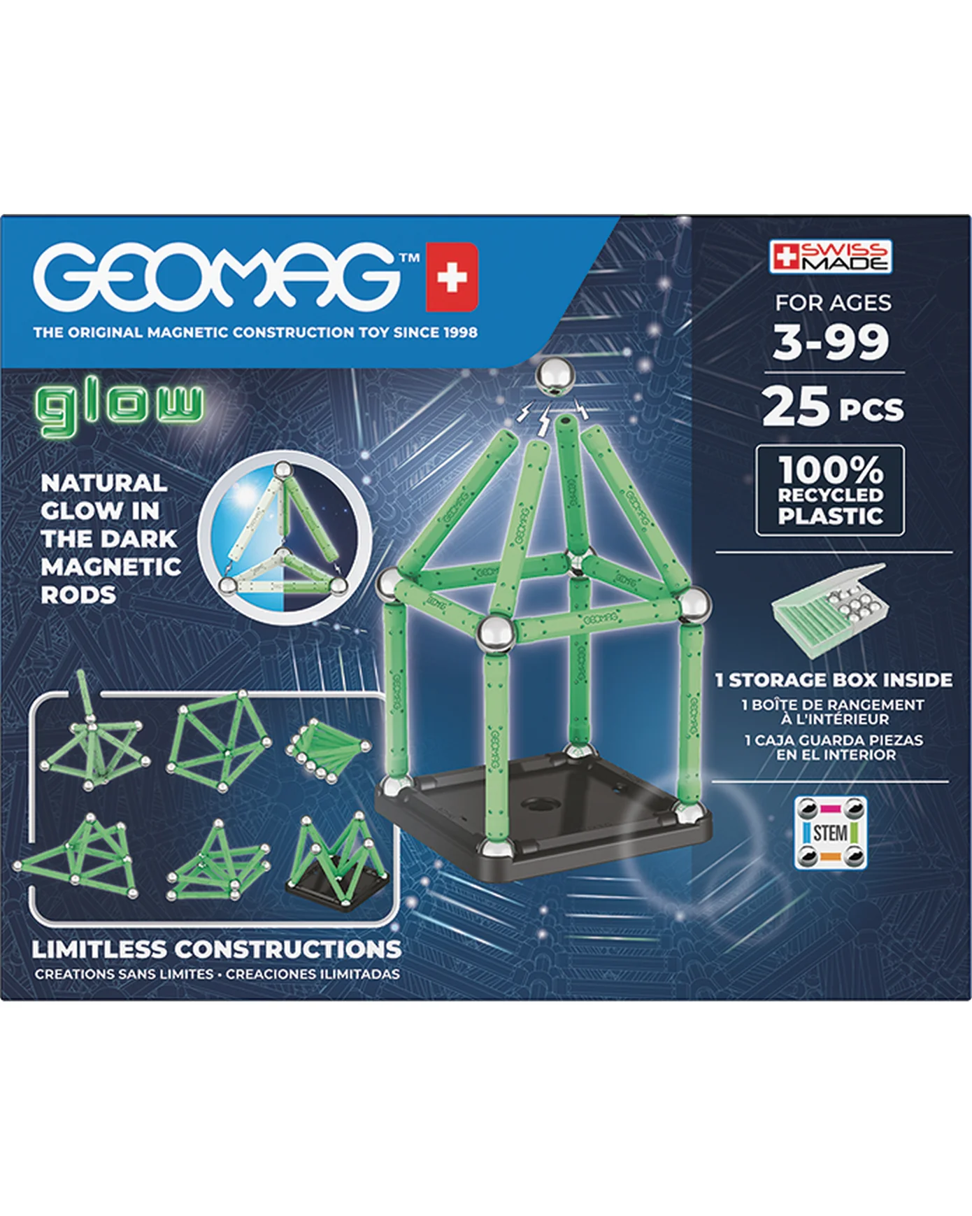 Illuminate Your Imagination with Geomag Glow - Unleash Endless Creative Possibilities