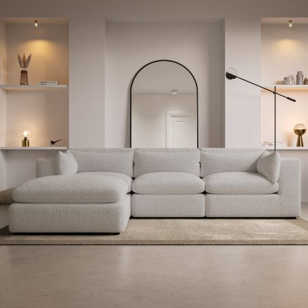 Furniture123 4 Seater Chaise Corner Sofa