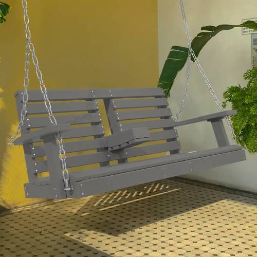 54 Loveseat Porch Swing Chair