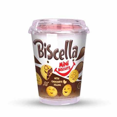 SoSweet Biscella Mini Biscuits with Chocolate Filling