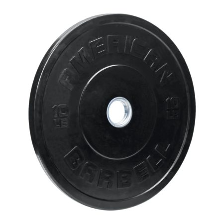 American Barbell Black LB Sport Bumper Plates