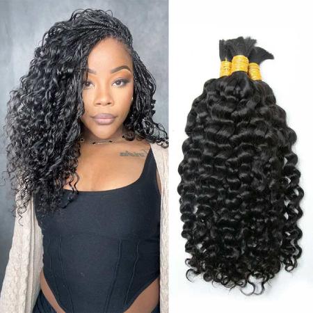Eayon hair Bulk Human Hair For Braiding Water Wave
