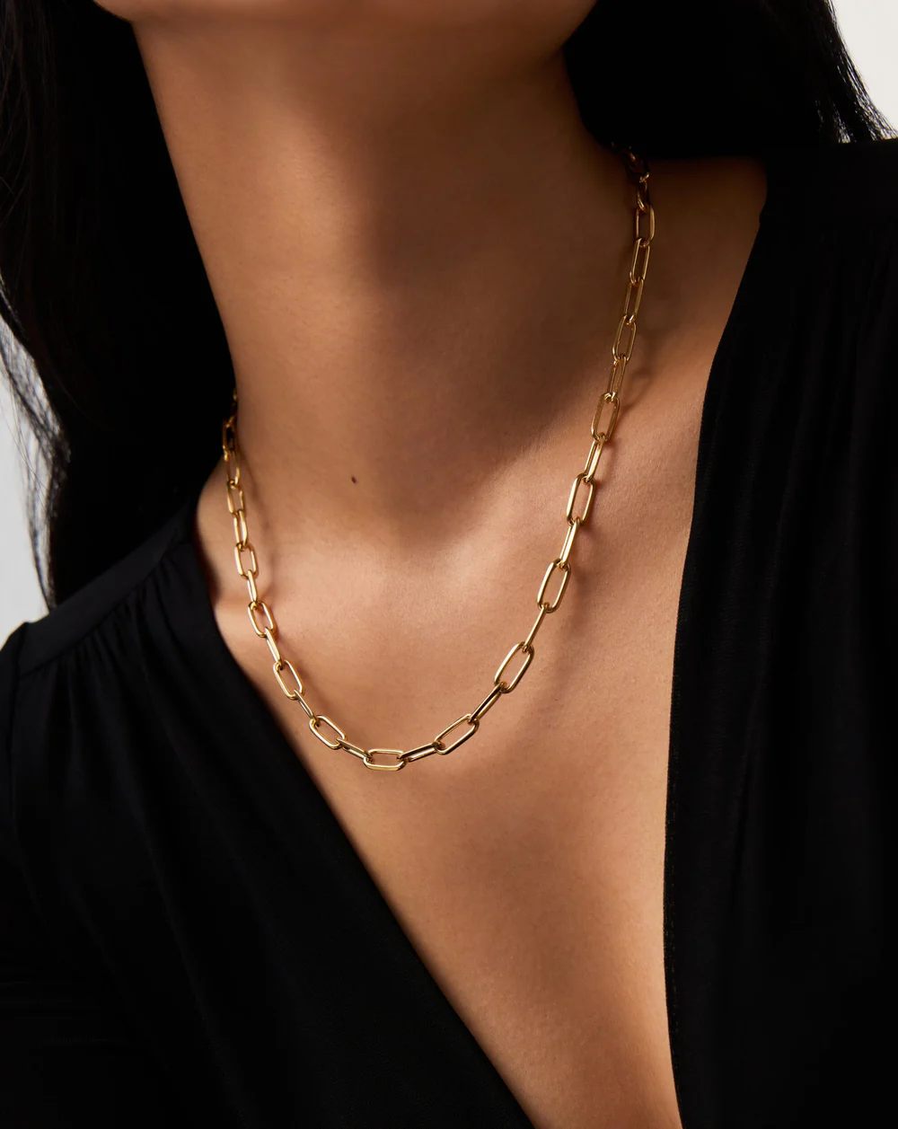 Missoma Classic Paperclip Chain Necklace