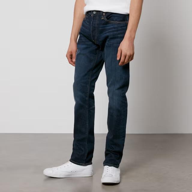Men's Denim Straight-Leg Jeans
