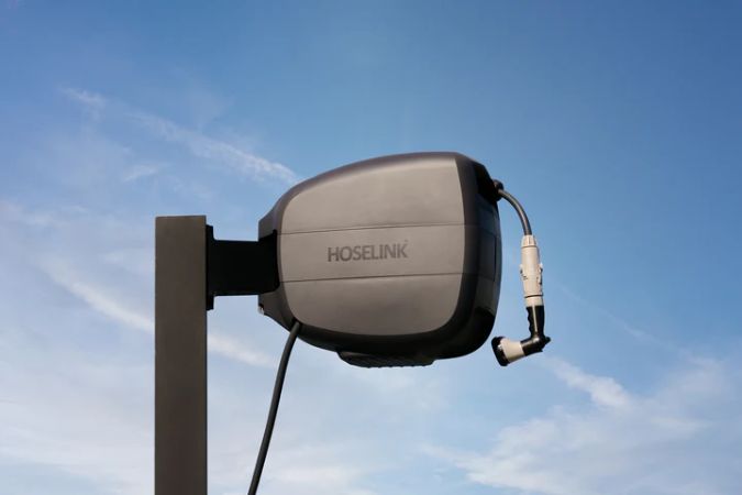 Hoselink Evolve Retractable Hose Reel | Charcoal