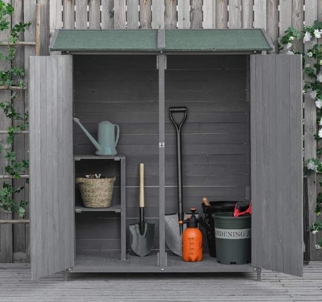 Cherry Lane Garden Centres Lockable Fir Wood