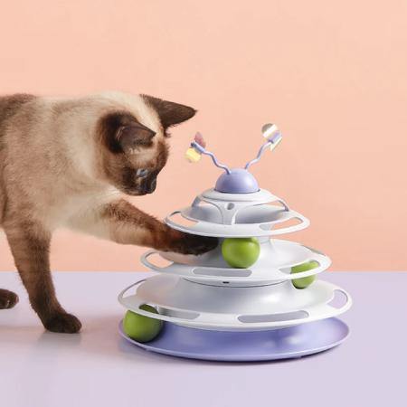 Happy & Polly Interactive Insect Cat Spinner Toy