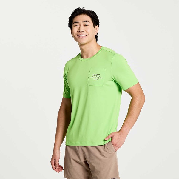 Men's Saucony Explorer Short Sleeve