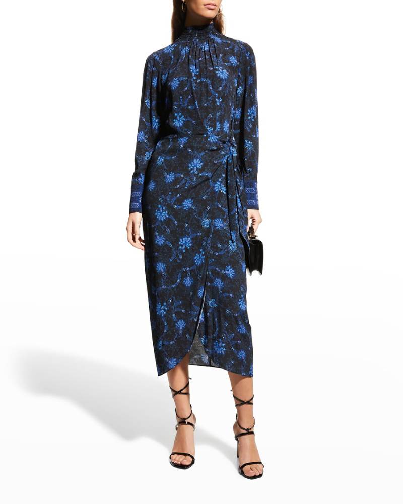 Hunter Printed Midi Dress