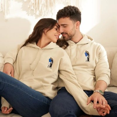 Personalized Embroidered Hoodie limeandlou