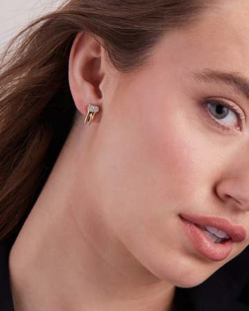 V Coterie Stud Earrings