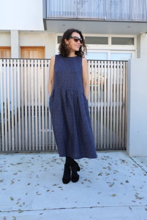 Minerva Tessuti Paper Sewing Pattern Felicia Pinafore