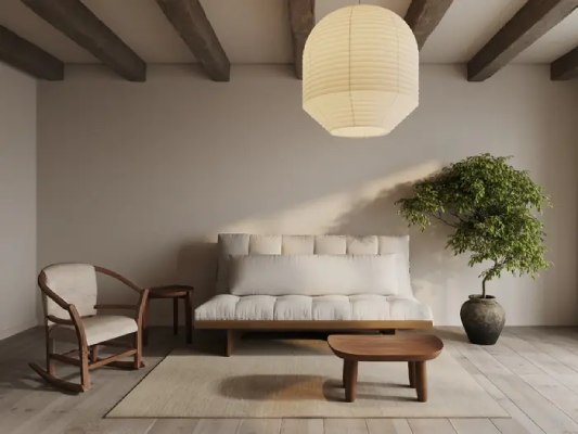 The Futon Shop Tokyo Bi-Fold Japanese Wood Futon Frame