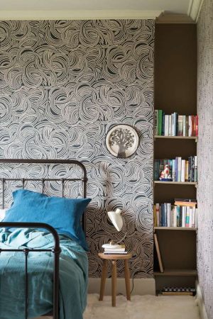 Farrow & Ball Tourbillon wallpaper