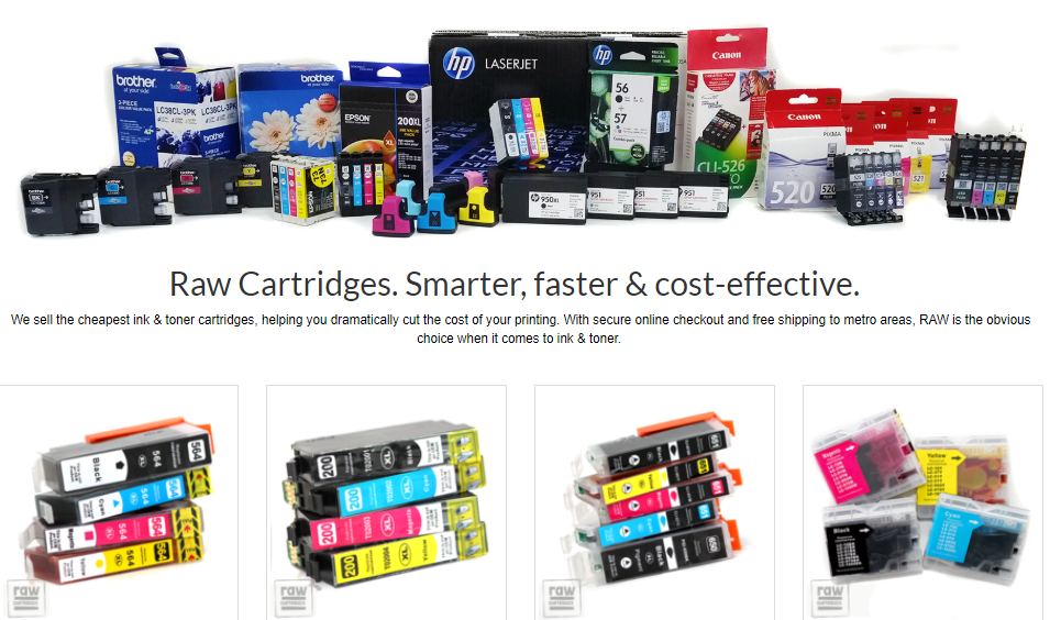 RAW Cartridges Discount Code, Coupon Code Australia