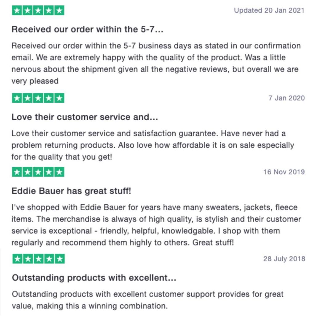 Eddie Beaur Customers Reviewing
