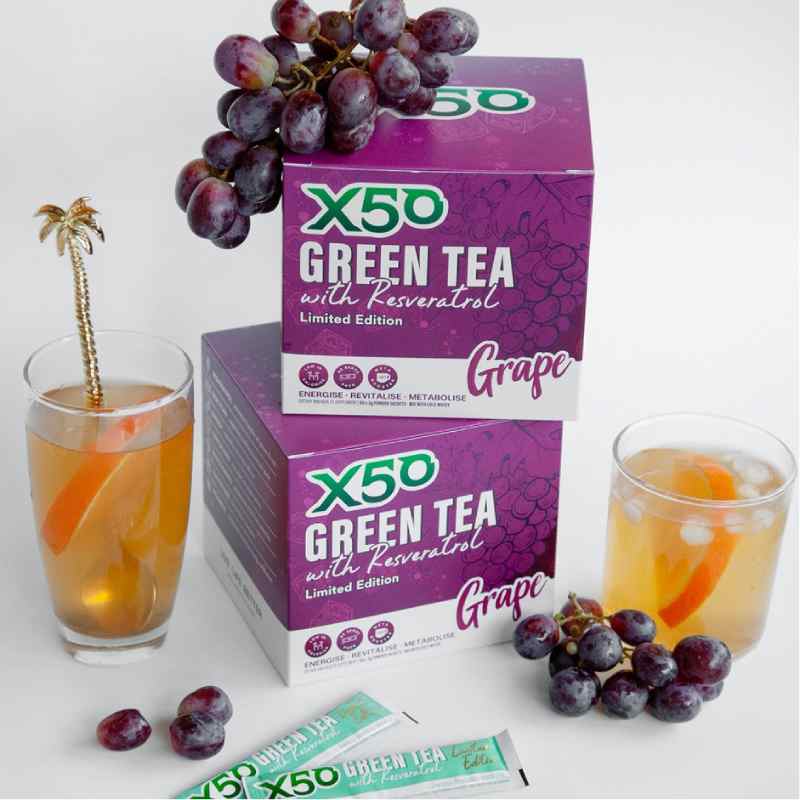 Grape Green Tea X50 – Limited Edition