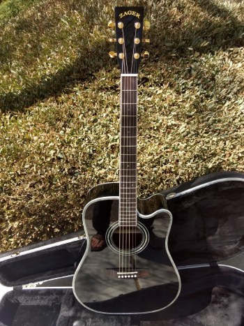 Zager Guitars ZAD80CE Black Review 